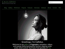 Tablet Screenshot of callidus-mc.com